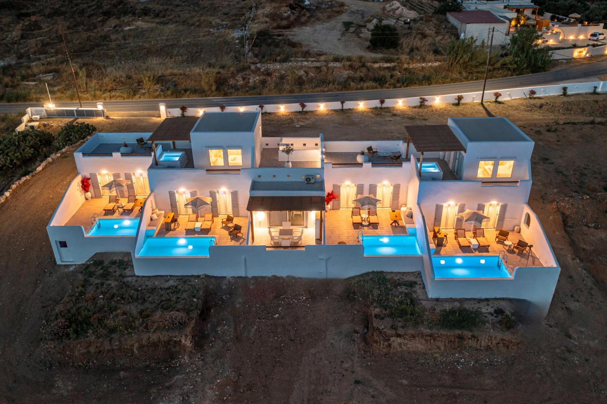 Ariadne'S Crown Luxury Suites With Private Pool Vívlos المظهر الخارجي الصورة