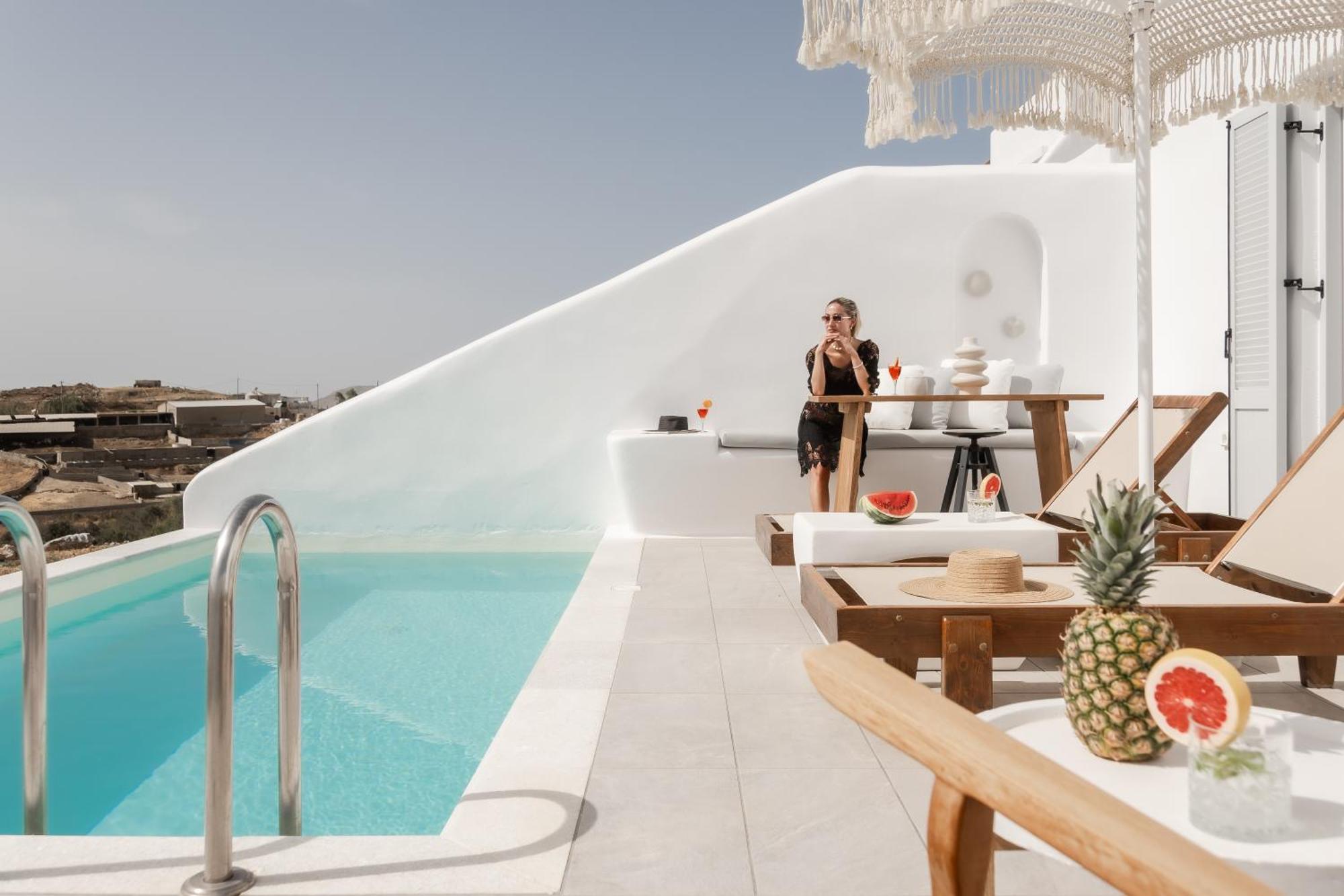 Ariadne'S Crown Luxury Suites With Private Pool Vívlos المظهر الخارجي الصورة